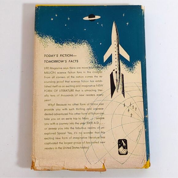 Hal Clement Mission of Gravity 1954 Doubleday Book Club 1st Edition HC DJ Sci-Fi - Picture 2 of 7
